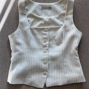 Abercrombie & Fitch Women's Pin Striped Top